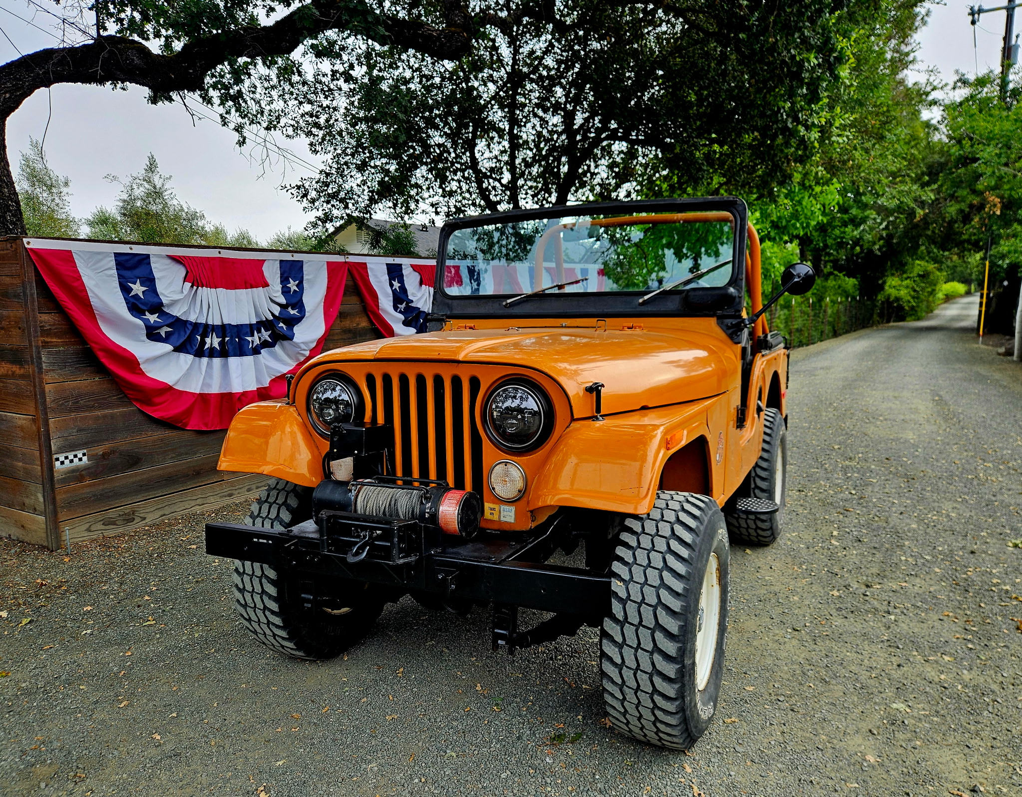 1973 CJ5 Jeep at Blossom Creek Outpost